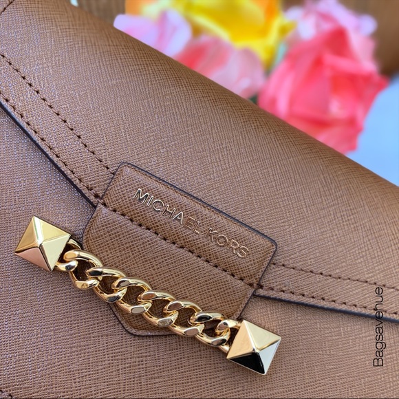 Michael kors Karla wristlet chain crossbody luggag - Picture 6 of 8